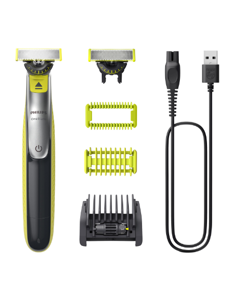 PHILIPS CORTABARBA ONEBLADE 360° / PEINE 5 LONGITUDES QP2834/23