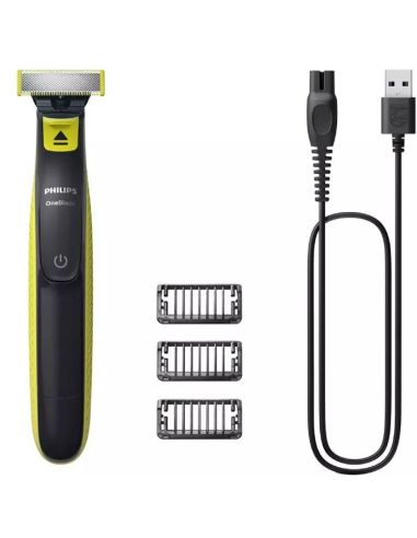 PHILIPS CORTABARBA ONEBLADE CON 3 ACCESORIOS QP2724/10