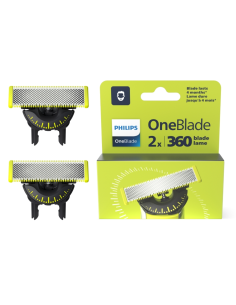 PHILIPS PACK 2 CUCHILLAS 360° PHILIPS ONEBLADE QP420/50
