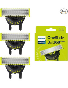 PHILIPS PACK 3 CUCHILLAS 360° PHILIPS ONEBLADE QP430/50
