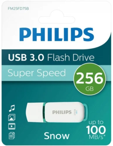 PHILIPS PENDRIVE 3.0 SNOW SPRING GREEN 256GB