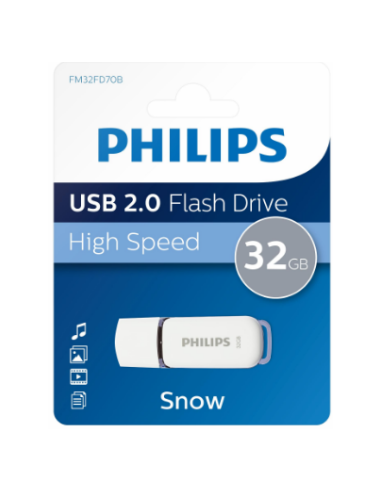 PHILIPS PENDRIVE SHADOW GREY 32GB