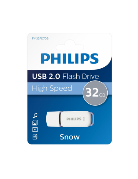 PHILIPS PENDRIVE SHADOW GREY 32GB
