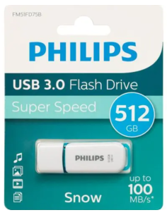 PHILIPS PENDRIVE SNOW SPRING GREEN 512GB