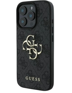 GUESS CARCASA 4G BIG LOGO IPHONE 16 PRO MAX GRIS