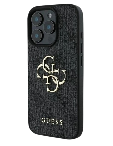 GUESS CARCASA 4G BIG LOGO IPHONE 16 PRO MAX GRIS