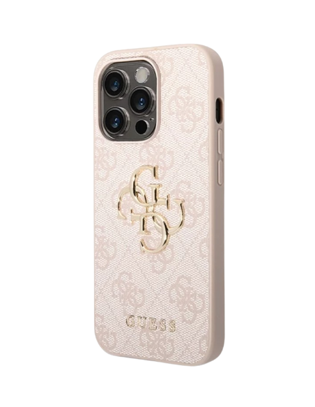 GUESS CARCASA 4G BIG LOGO IPHONE 16 ROSA