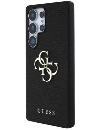 GUESS CARCASA 4G GRAINED SAMSUNG GALAXY S25 ULTRA NEGRO