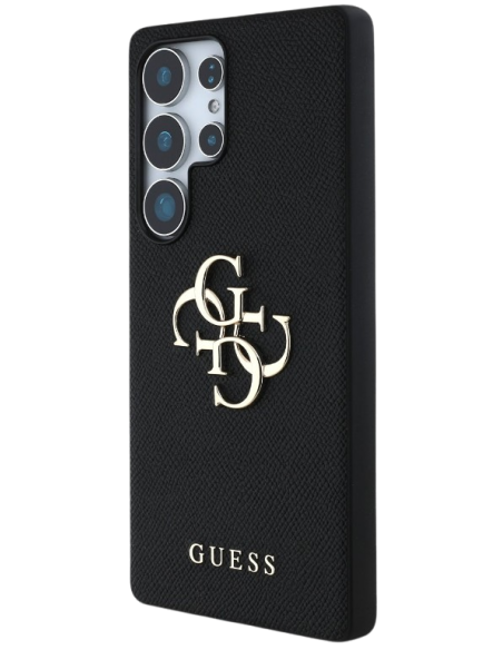 GUESS CARCASA 4G GRAINED SAMSUNG GALAXY S25 ULTRA NEGRO