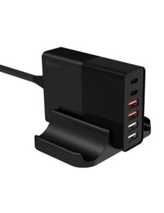 DEVIA  CARGADOR MULTIPUERTO 6 SALIDAS 80W