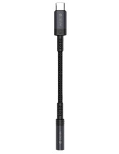 DEVIA ADAPTADOR IPURE TIPO C - JACK 3.5mm NEGRO