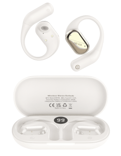 DEVIA AURICULAR BLUETOOTH OWS LITE1 BEIGE