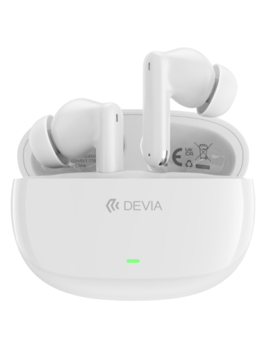 DEVIA AURICULAR BLUETOOTH TWS LITE2 BLANCO