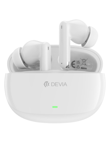 DEVIA AURICULAR BLUETOOTH TWS LITE2 BLANCO