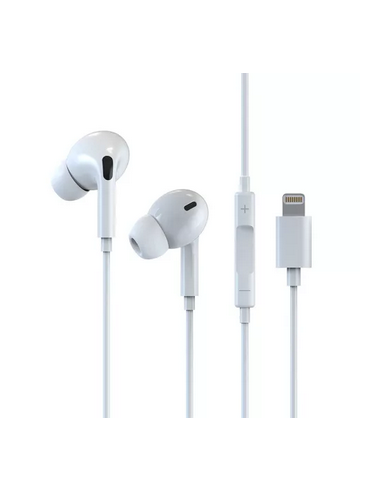 DEVIA AURICULAR CON MICRO LIGHTNING+BT SILICONA