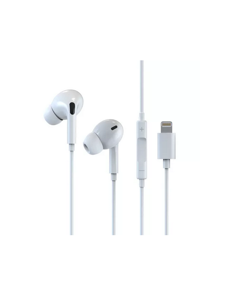 DEVIA AURICULAR CON MICRO LIGHTNING+BT SILICONA