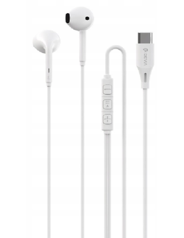 DEVIA AURICULAR KINTONE A3 TIPO C BLANCO