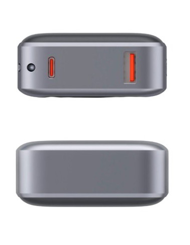 KSIX BATERIA AUXILIAR 10000mAh PD 22,5W / DISPLAY + CABLE USBc