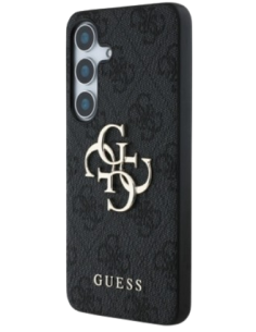 GUESS CARCASA 4G METAL LOGO SAMSUNG GALAXY S25 GRIS