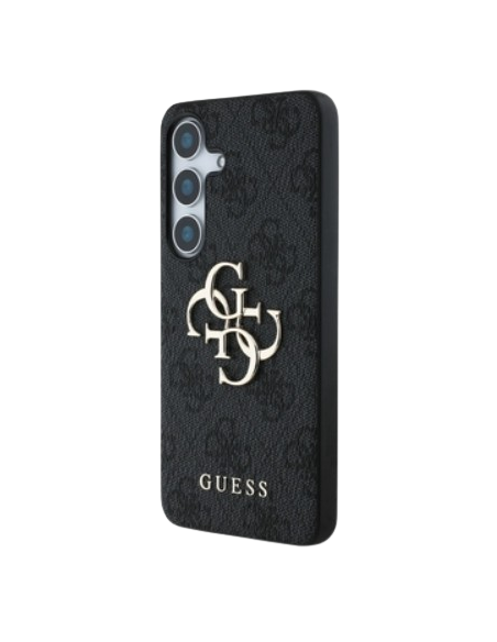 GUESS CARCASA 4G METAL LOGO SAMSUNG GALAXY S25 GRIS