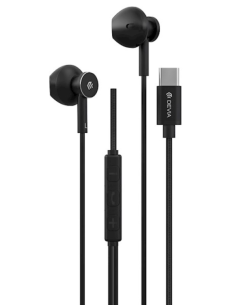DEVIA AURICULAR SMART METAL M2 TIPO C NEGRO