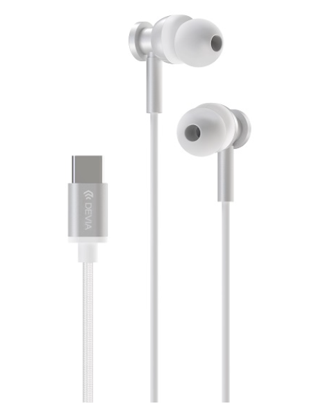 DEVIA AURICULAR TIPO C M1 PLATA