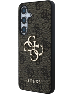 GUESS CARCASA 4G METAL LOGO SAMSUNG GALAXY S25 MARRON