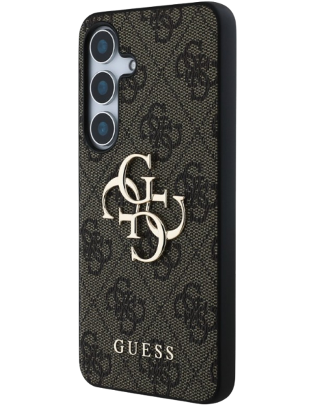 GUESS CARCASA 4G METAL LOGO SAMSUNG GALAXY S25 MARRON