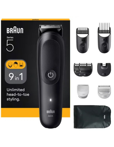 BRAUN MULTIGROOM AIO5540 9 EN 1