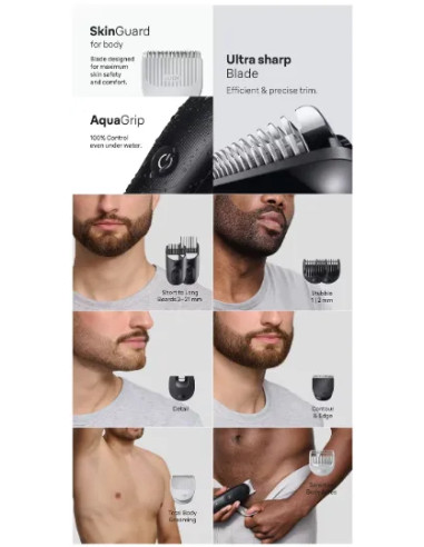BRAUN MULTIGROOM AIO5540 9 EN 1