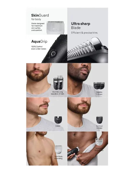 BRAUN MULTIGROOM AIO5540 9 EN 1