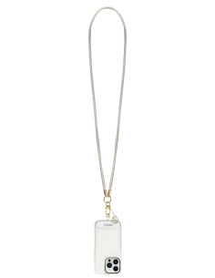 GUESS COLGANTE CHARM RHINESTONE CHARM PLATA 2