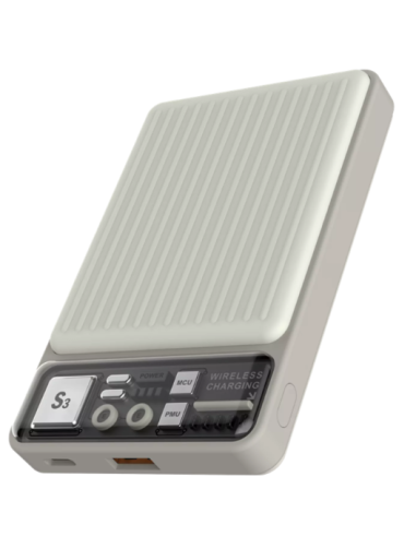 DEVIA BATERIA AUXILIAR MAGNETICA EXTREME 10000mAh 22.5W BEIGE