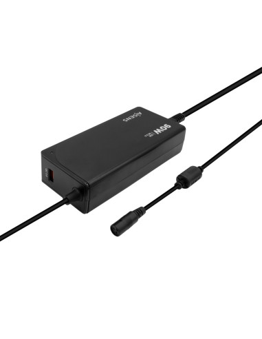 AISENS CARGADOR DE PORTATIL 90W CON 12 CONECTORES y QC3.0'