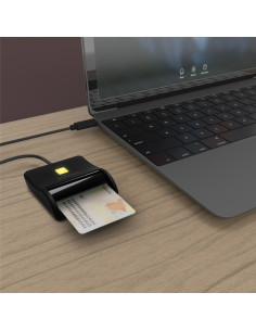 AISENS LECTOR DNI ELECTRONICO USB 2