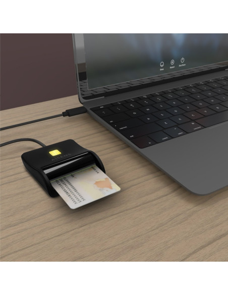 AISENS LECTOR DNI ELECTRONICO USB