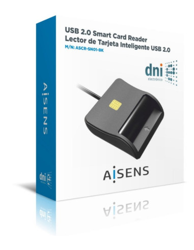 AISENS LECTOR DNI ELECTRONICO USB