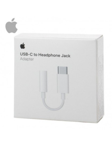 APPLE ADAPTADOR TIPO C - 3.5mm JACK MW2Q3ZM/A