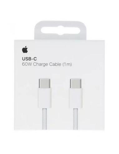 APPLE CABLE TIPO C - TIPO C 60W 1M MW493ZM/A