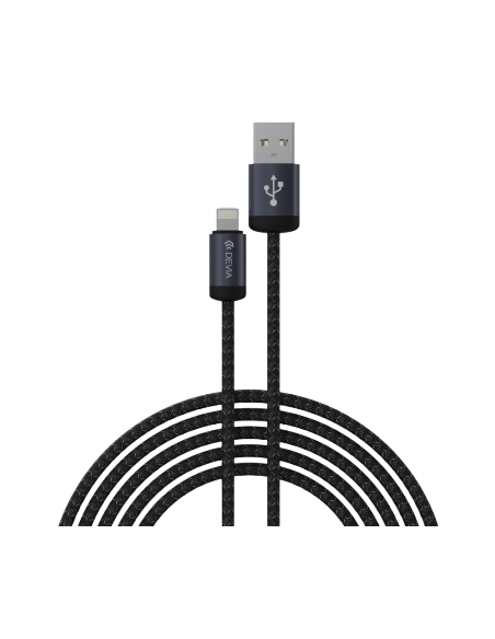 DEVIA CABLE GRACIOUS USB A - LIGHTNING 2.4A 2m NEGRO