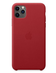 APPLE CARCASA IPHONE 11 PRO MAX PIEL ROJO