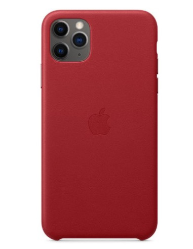 APPLE CARCASA IPHONE 11 PRO MAX PIEL ROJO