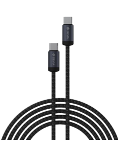 DEVIA CABLE GRACIOUS USB C - USB C 3A PD 60W 3m NEGRO