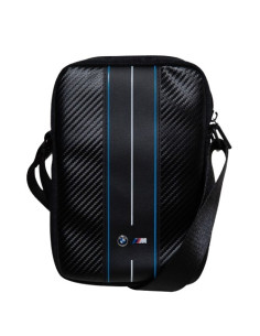 BMW BANDOLERA BLUE STRIPE 8" NEGRO