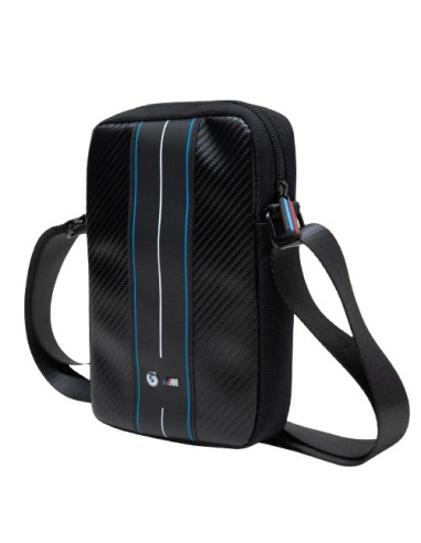 BMW BANDOLERA BLUE STRIPE 8" NEGRO