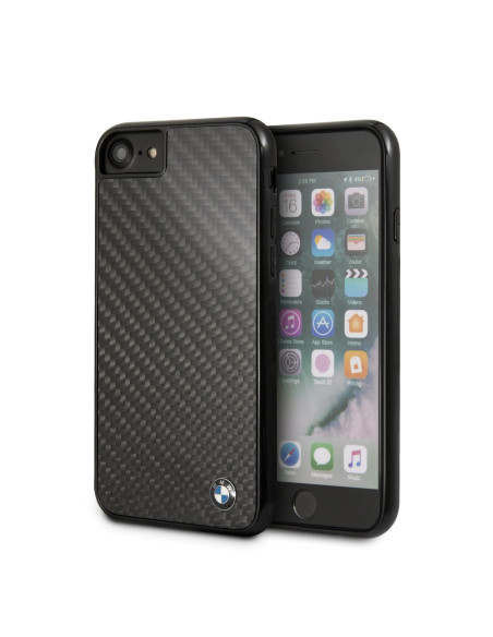 BMW CARCASA CARBONO IPHONE 8/7/6S/SE 2020 NEGRO