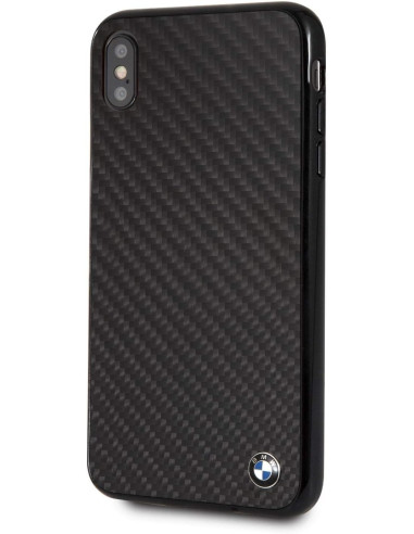 BMW CARCASA CARBONO IPHONE XS MAX NEGRO