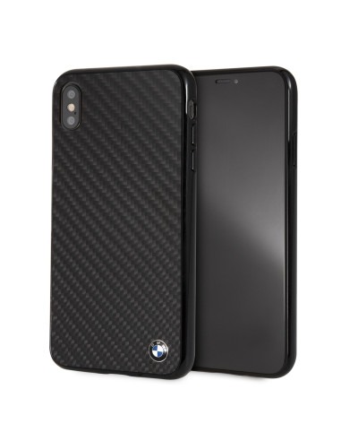 BMW CARCASA CARBONO IPHONE XS MAX NEGRO