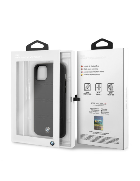 BMW CARCASA LINES IPHONE 11 PRO / X / Xs NEGRO