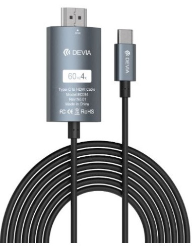 DEVIA CABLE HDMI - TIPO C